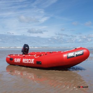 ZODIAC MILPRO INFLATABLE RESCUE BOAT ZMSR380